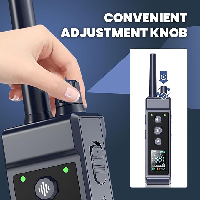 UPGRADED 4265FT Dog Shock Collar with Remote Control IP67 Dog 8-150 Lbs