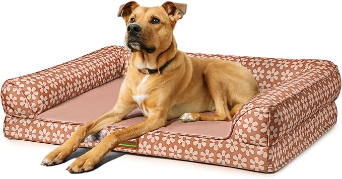 ClevaHome Comfort Orthopedic Dog Bed for Large Dogs