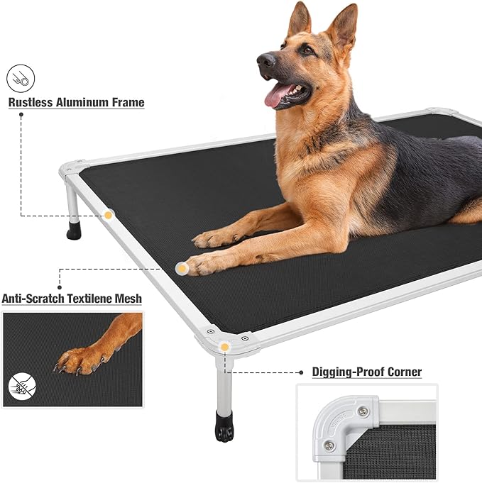 Veehoo Chew Proof Elevated Dog Bed CWC2003