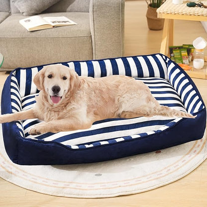 Dog Beds Large Sized Dog with Cushion 40" L 31" W 6" Th