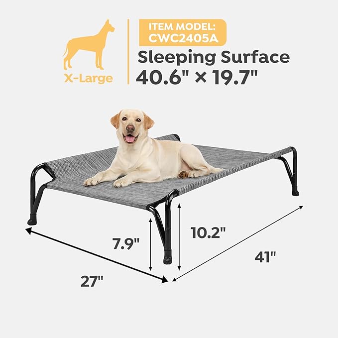Veehoo Large Elevated Dog Bed CWC2405ACP