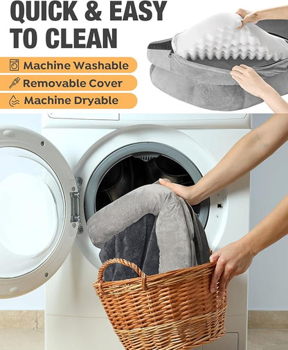 Veehoo XL Dog Bed for Large Dogs 4-Sides Bolster