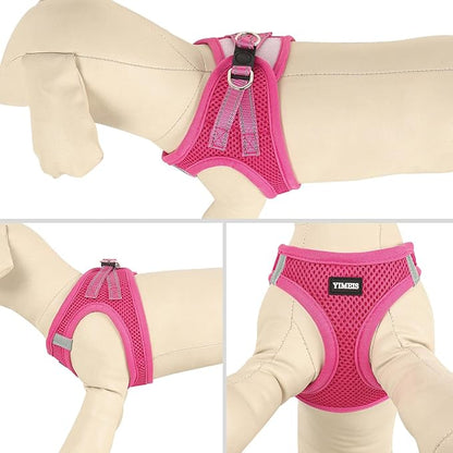 YIMEIS Dog Harness and Leash Set 1)