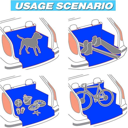 KEYOOG Universal Large SUV Pet Trunk Protection Pad Dog Seat Cover