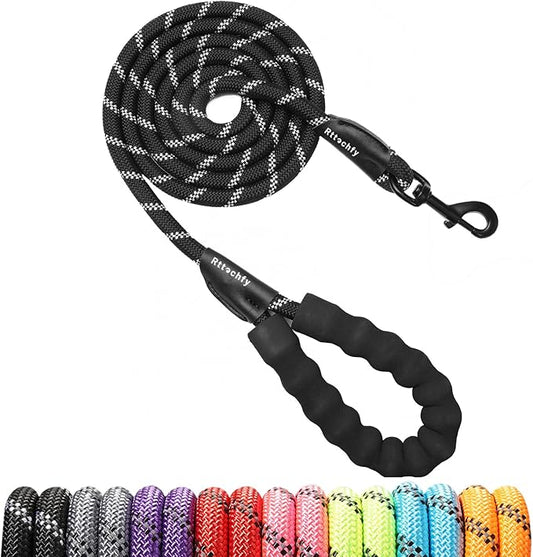 Rttochfy Dog Leash Heavy Duty 2/4/5/6/8/10 Foot (1/2" x8