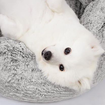 N&V Medium Orthopedic Donut Dog Bed