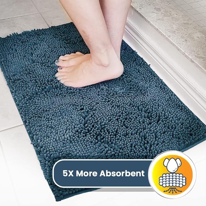 Muddy Mat® AS-SEEN-ON-TV Highly Absorbent Microfiber Door Mat and Pet Rug 60"X48"