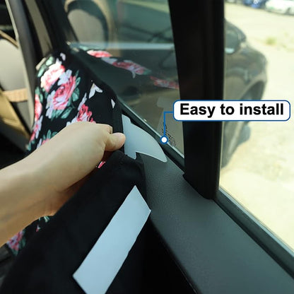 Dog Car Door Cover Car Door Protector Cover from Dog Scratching with Pockets 2 Pack