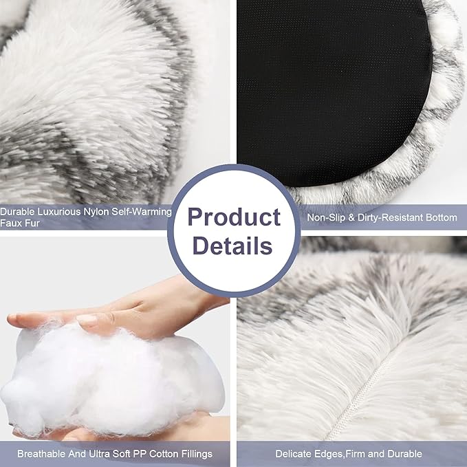 Geizire Cat Beds for Indoor Cats 20 Inch