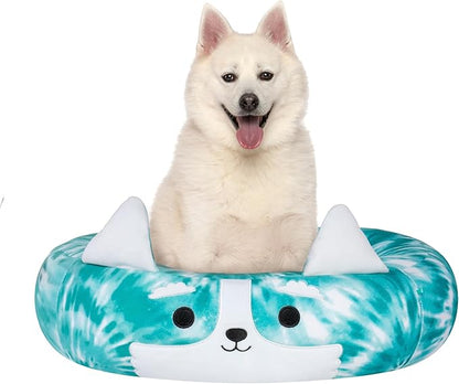 Squishmallows Original 30-Inch Halver The Corgi Pet Bed