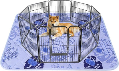 IEUUMLER Washable Pee Pads for Dogs 1 Pack EU007 (Purple 48"X48"-1pcs)