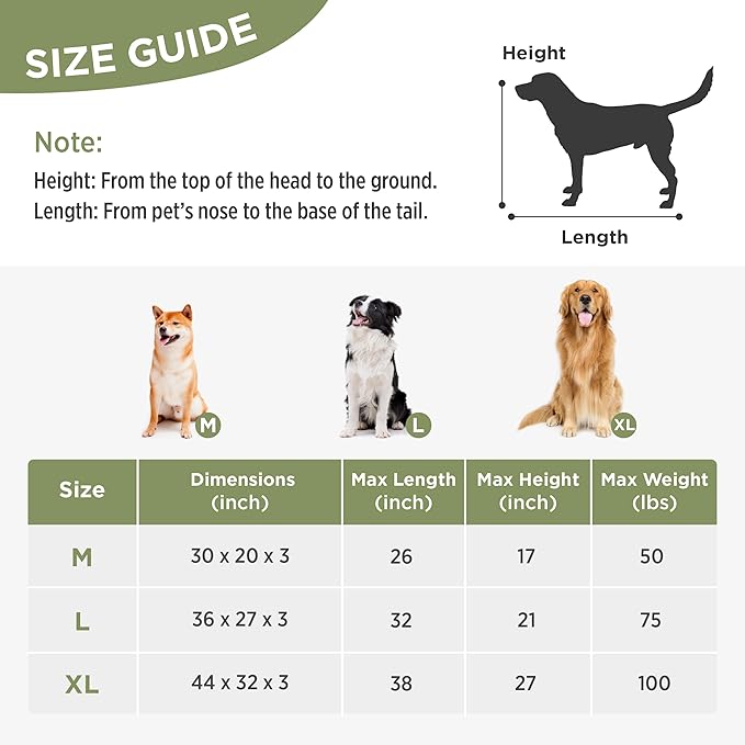 Lesure XL Waterproof Dog Beds