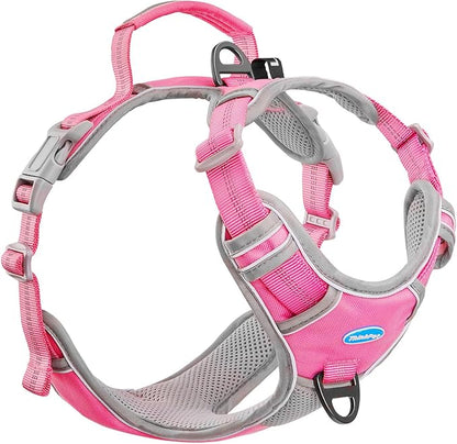 ThinkPet No Pull Harness Breathable Sport Harness with Handle-Dog Harnesses Reflective Adjustable for Medium Large Dogs