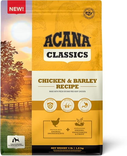 ACANA™ Classics Dry Dog Food Chicken & Barley Recipe Dry Dog Food, 4lb