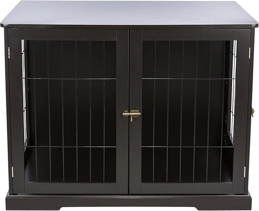 TRIXIE 38.7" Indoor Dog Crate 66 lb,