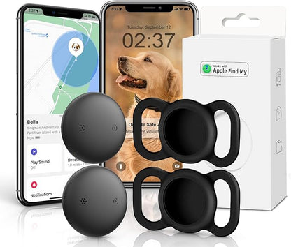 GPS Tracker for Dogs (2 Pack)