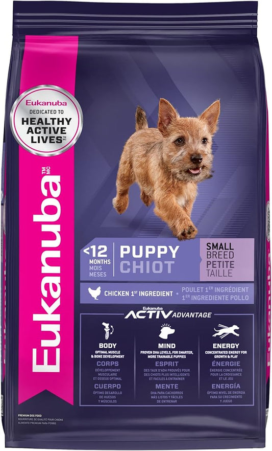 Eukanuba Puppy Small Breed Dry Dog Food, 4.5 Pound (Pack of 1)