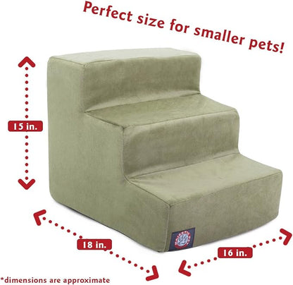 Majestic Pet 3 Step Portable Dog Stairs 25 lbs