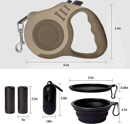 Retractable Dog Leash Automatic Telescopic Tractor Dog Tape 10/16 FT