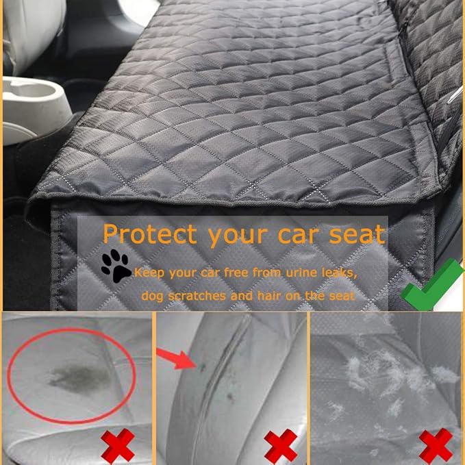 Paw Jamboree Bench Dog Car Seat Cover