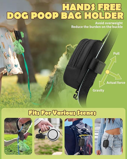 Dog Poop Bag Holder for All Leashes