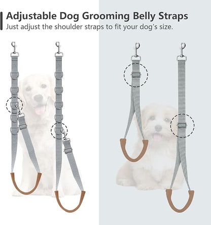 TopLove Dog Grooming Belly Straps Dog Grooming Loops