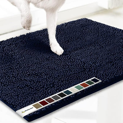 Muddy Mat® AS-SEEN-ON-TV Highly Absorbent Microfiber Dog Door Mat and Pet Rug 60"X48"