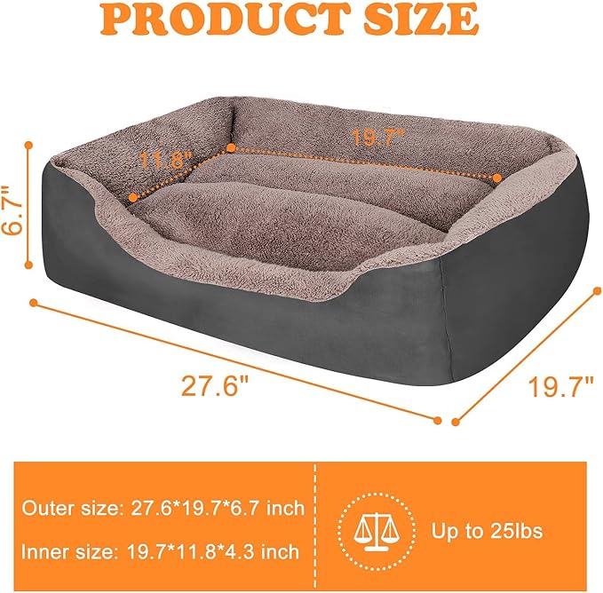 PUPPBUDD Dog Beds for Medium Dogs