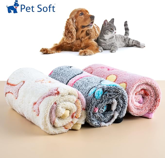 Pet Soft Blankets for Dogs 3S)
