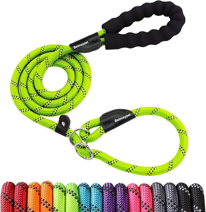 Slip Leads Dog Leash 4/5/6 FT (1/2''- 5FT,