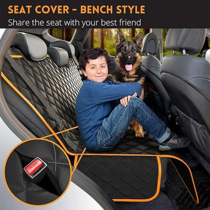 Dog Car Seat Cover Protector 100% Waterproof