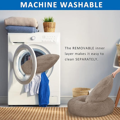 Washable Dog Round Bed Small
