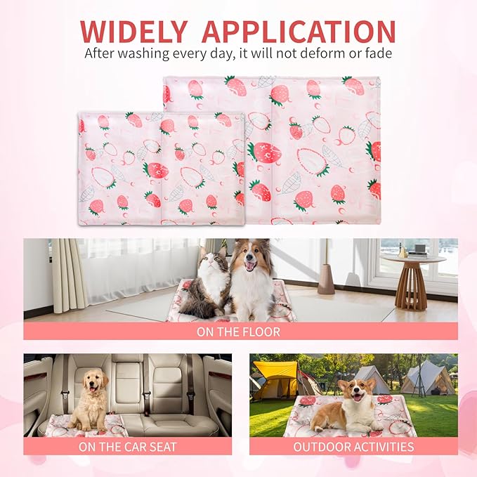 Dog Cooling Mat Gel for Dogs Cats