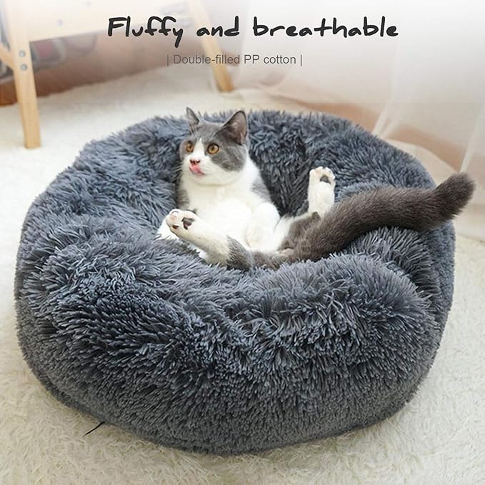 Donut Dog Bed for Small Dogs (20")