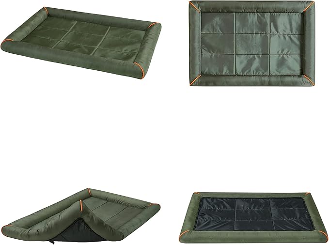 Friends Forever Bolster Dog Crate Mat 42 Inch