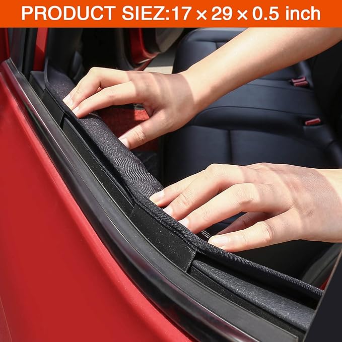Car Door Protector -Back Seat Doors 2 Pack