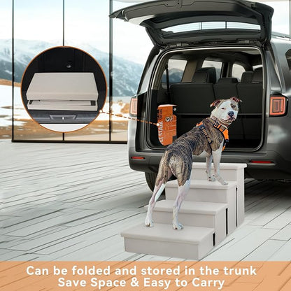 Dog Stairs 23" H, 200 lbs 4 Steps