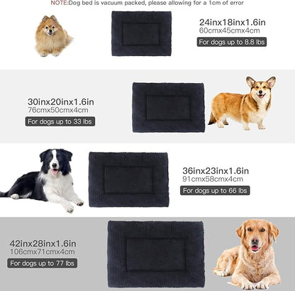 BVAGSS Dog Bed Mat XH079 (30''x20''x1.6'',Dark