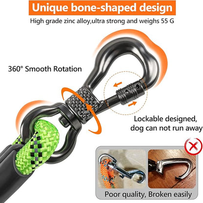 NTR Heavy Duty Large Dog Leash 30FT Reflective