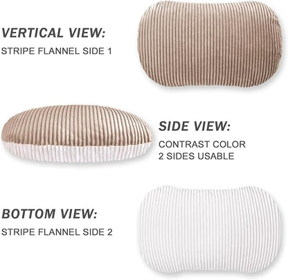 Patas Lague Reversible Orthopedic Dog Bed for Small Dogs 24''x18''