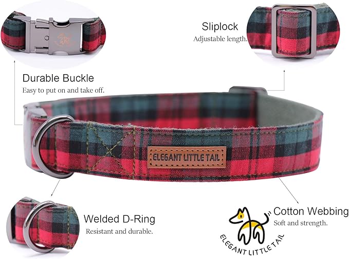 Elegant little tail Dog Collar with Bow