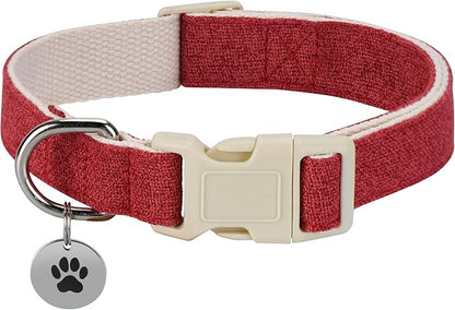 Breathable Cotton Dog Collar