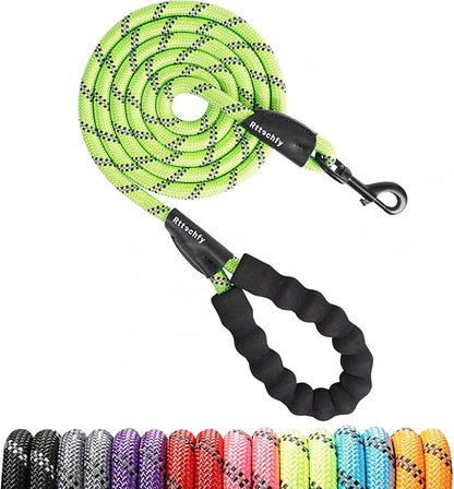 Rttochfy Dog Leash Heavy Duty 2/4/5/6/8/10 Foot (1/2" x4
