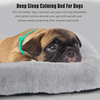 Dog Crate Bed 24 x 18 Washable 25 lbs