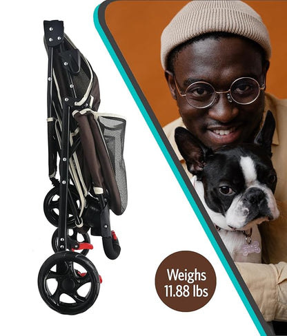 AmorosO Pet Stroller for Convenience and Mobility