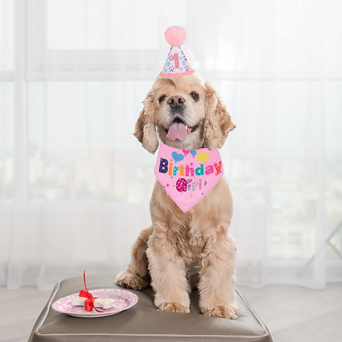 ADOGGYGO Dog Birthday Party Supplies