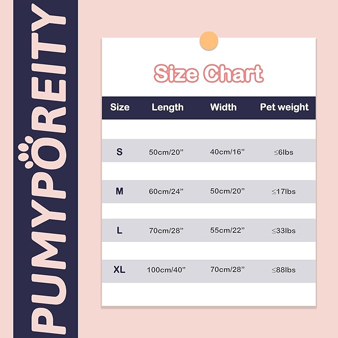 PUMYPOREITY Pet Cooling Mat