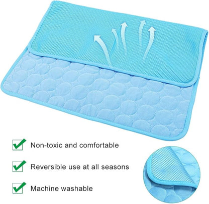 VeMee Cooling Mat Pad for Dogs Cats Ice