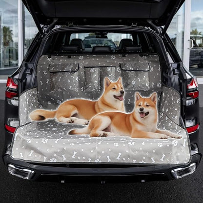 KEYOOG Universal Large SUV Pet Trunk Protection Pad Dog Seat Cover