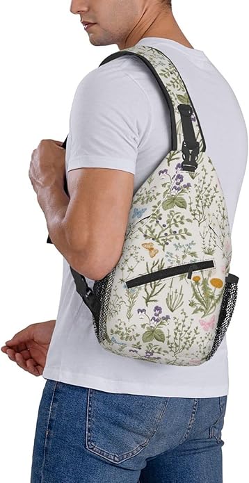 Stylish Sling Bag for Women Men Casual Backpack Crossbody Chest Shoulder Bag Gym Sports Travel Hiking Daypack